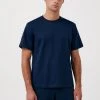 Finn Flare Herren T-Shirt Basic - Dark Blue
