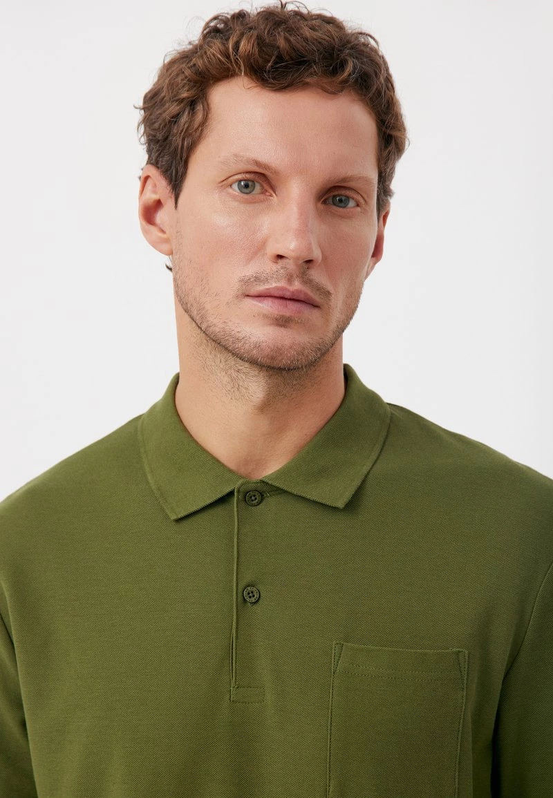 Finn Flare Poloshirt - Khaki | Herren 8 Finn Flare Poloshirt - Khaki | Herren – Bild 6