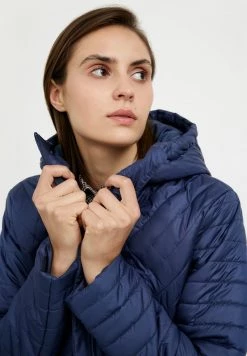 Finn Flare Damen Wintermantel - Dark Blue -Finn Flare Verkaufsladen 92a3d786aee34b78b880519499f4ac71