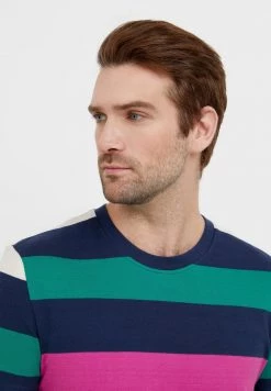 Finn Flare Herren T-Shirt Print - Dark Blue -Finn Flare Verkaufsladen 938a5b26b4584cb4b9710e19f9737dbd