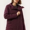 Finn Flare Damen MIT ASYMMETRISCHEM REISSVERSCHLUSS - Winterjacke - Plum -Finn Flare Verkaufsladen 9399c049031240cf8fed5439c0ab387b