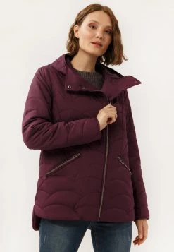 Finn Flare Damen MIT ASYMMETRISCHEM REISSVERSCHLUSS - Winterjacke - Plum