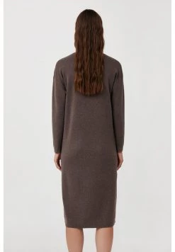 Finn Flare Damen Jerseykleid - Brown -Finn Flare Verkaufsladen 941295844d374271aede60303ea675b9
