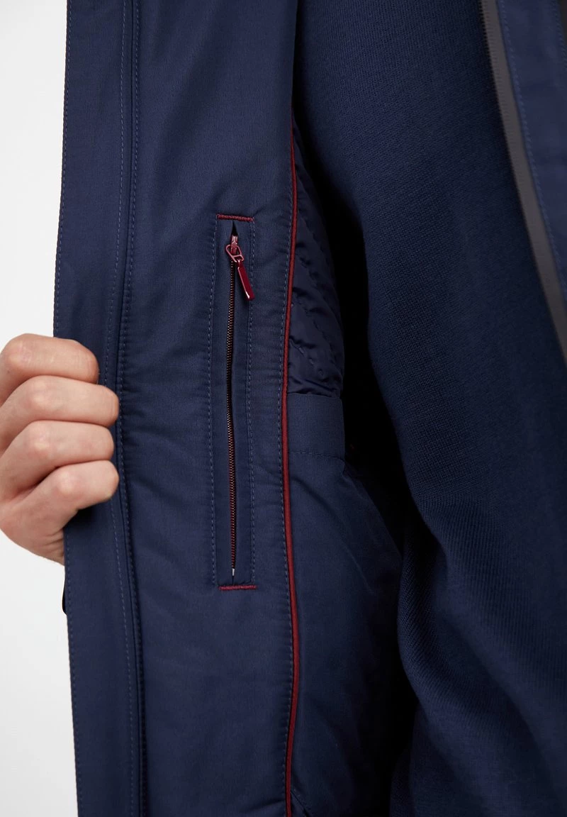 Finn Flare Herren Winterjacke - Dark Blue 8 Finn Flare Herren Winterjacke - Dark Blue – Bild 6