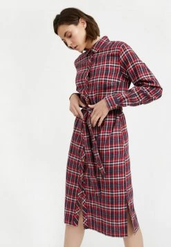 Finn Flare Damen Blusenkleid - Red 12 Finn Flare Damen Blusenkleid - Red -Finn Flare Verkaufsladen 9494f290a546463db6b1a1fccc2135ef