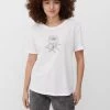 Finn Flare Damen T-Shirt Print - White 1 Finn Flare Damen T-Shirt Print - White -Finn Flare Verkaufsladen 94bd789627f94013baf56eaad57756f6
