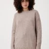 Finn Flare Damen Strickpullover - Light Brown