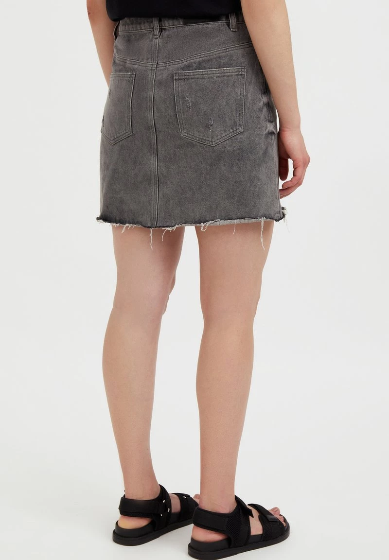 Finn Flare Damen A-Linien-Rock - Dark Grey 5 Finn Flare Damen A-Linien-Rock - Dark Grey – Bild 3