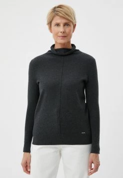 Finn Flare Damen Strickpullover - Black