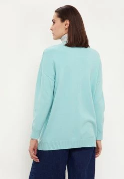 Finn Flare Damen Strickjacke - Turquoise 11 Finn Flare Damen Strickjacke - Turquoise -Finn Flare Verkaufsladen 95ce37973c0e48c98af2dd7604aac99c