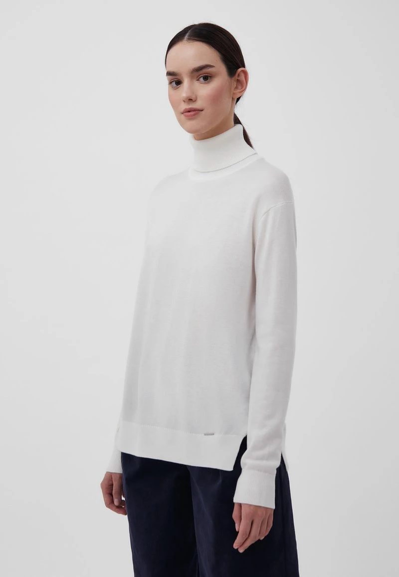 Finn Flare Damen Strickpullover - White 6 Finn Flare Damen Strickpullover - White – Bild 4