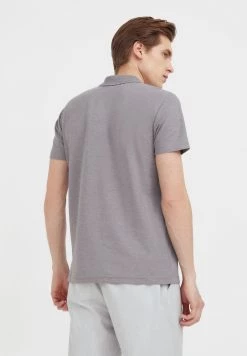 Finn Flare Herren Poloshirt - Grey Melange -Finn Flare Verkaufsladen 9611486e293d4950a4773f0bc88b614f