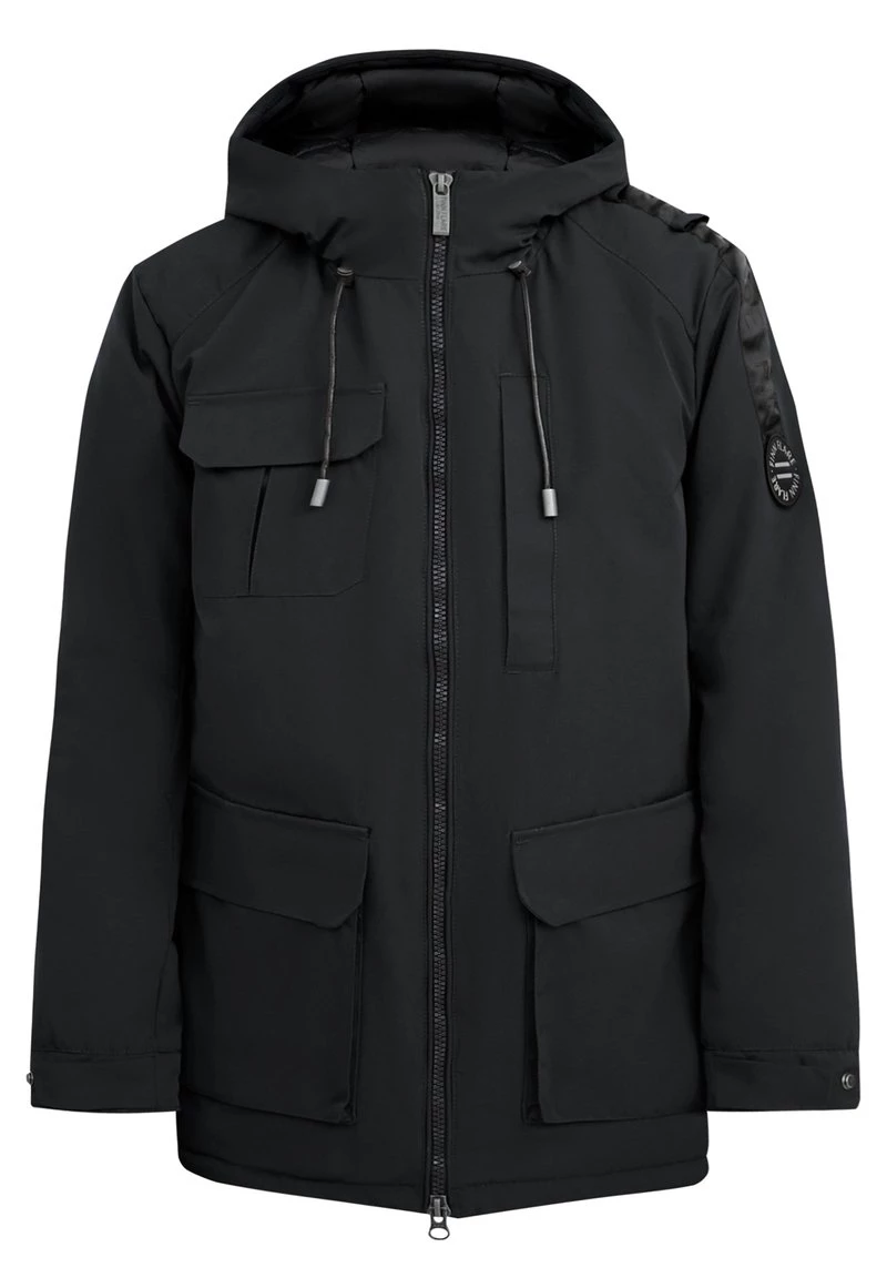 Finn Flare Herren Winterjacke - Black 8 Finn Flare Herren Winterjacke - Black – Bild 6