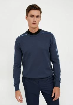 Finn Flare Strickpullover - Dark Blue | Herren