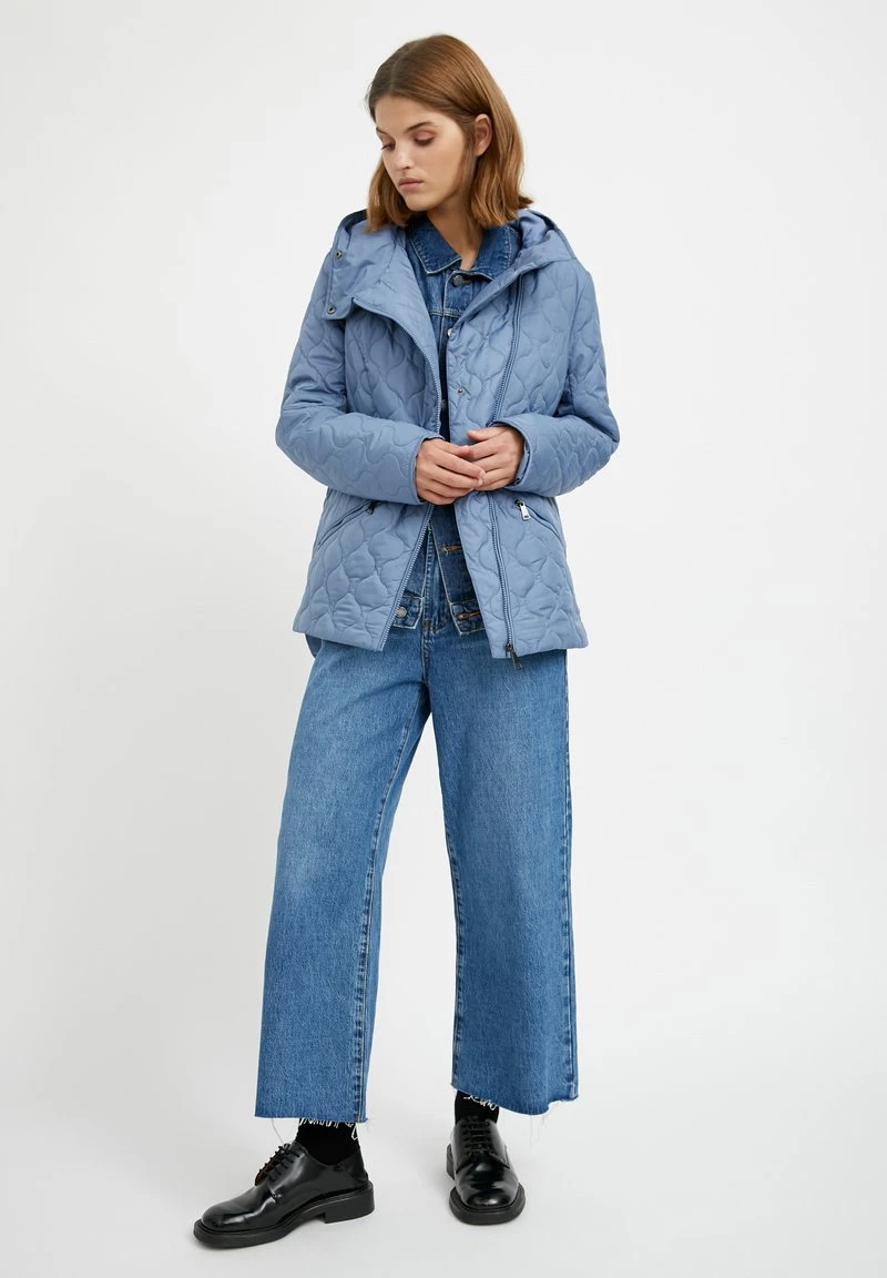 Finn Flare Damen Winterjacke - Light Blue 4 Finn Flare Damen Winterjacke - Light Blue – Bild 2