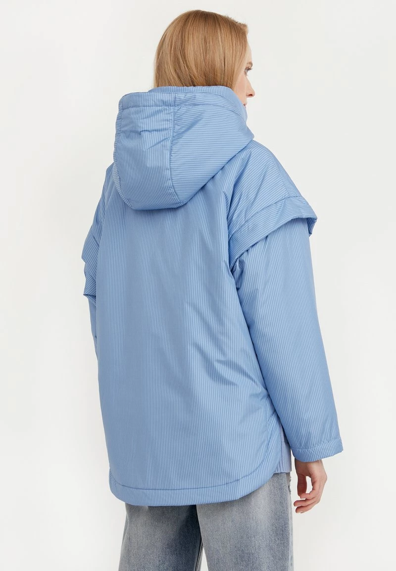 Finn Flare Damen Winterjacke - Light Blue 5 Finn Flare Damen Winterjacke - Light Blue – Bild 3