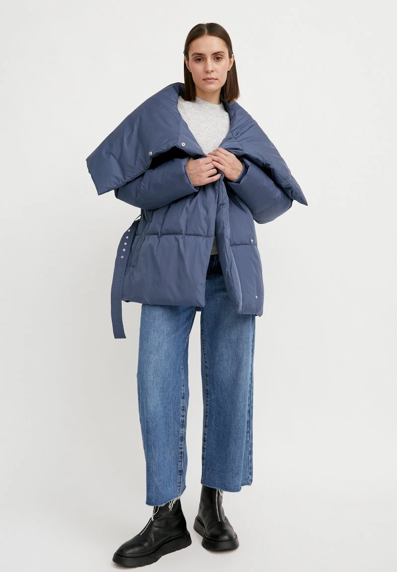 Finn Flare Damen Winterjacke - Light Blue 4 Finn Flare Damen Winterjacke - Light Blue – Bild 2