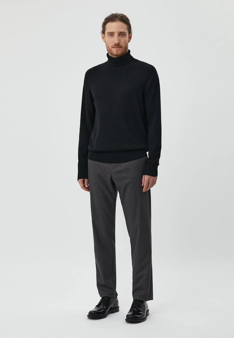 Finn Flare Herren BASIC - Strickpullover - Black 4 Finn Flare Herren BASIC - Strickpullover - Black – Bild 2