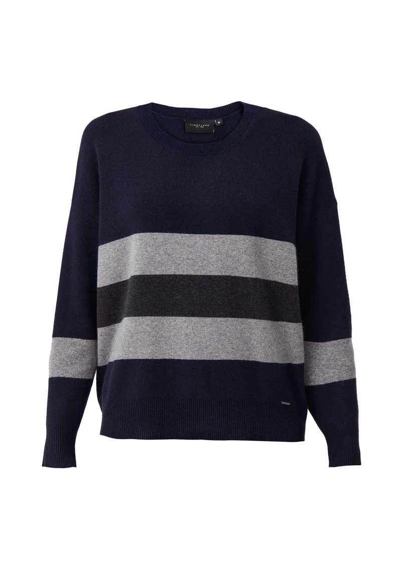 Finn Flare Damen Strickpullover - Dark Blue 9 Finn Flare Damen Strickpullover - Dark Blue – Bild 7