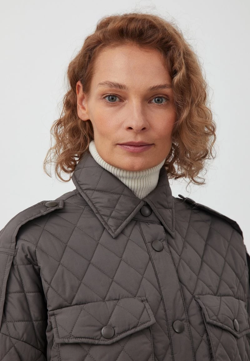 Finn Flare Damen Wintermantel - Dark Brown 7 Finn Flare Damen Wintermantel - Dark Brown – Bild 5