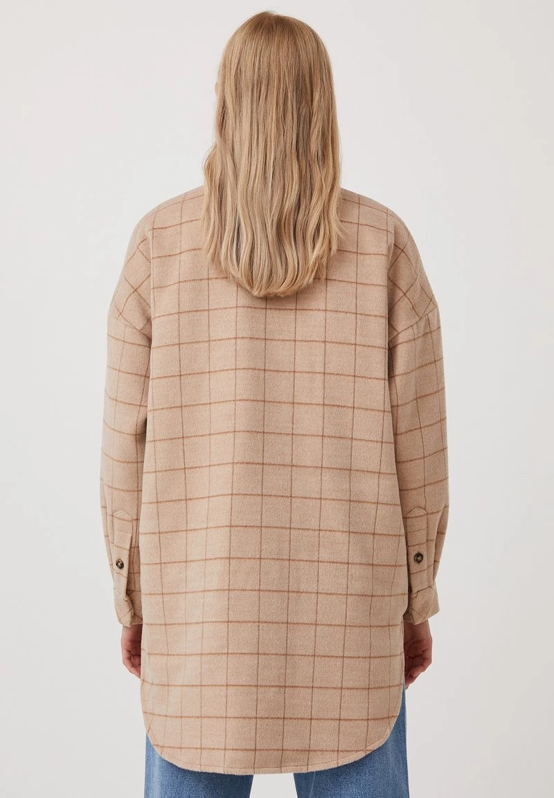 Finn Flare Kurzmantel - Beige | Damen 5 Finn Flare Kurzmantel - Beige | Damen – Bild 3