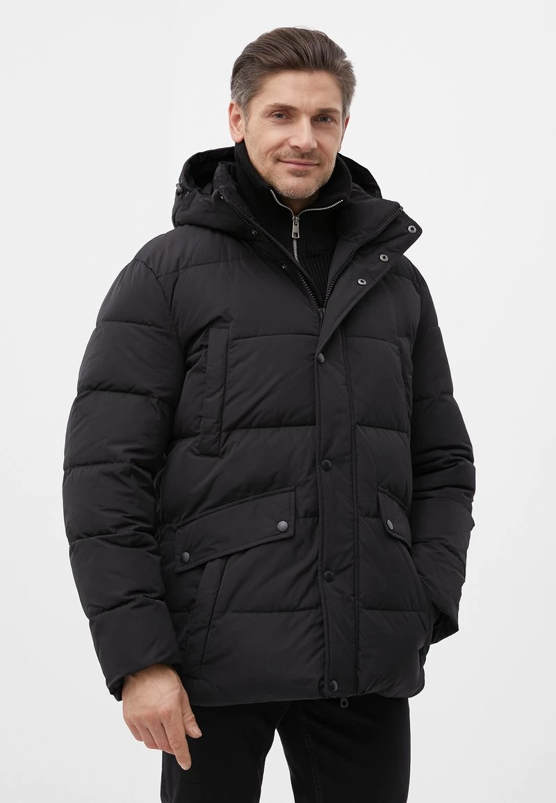 Finn Flare Wintermantel - Black | Herren 3 Finn Flare Wintermantel - Black | Herren