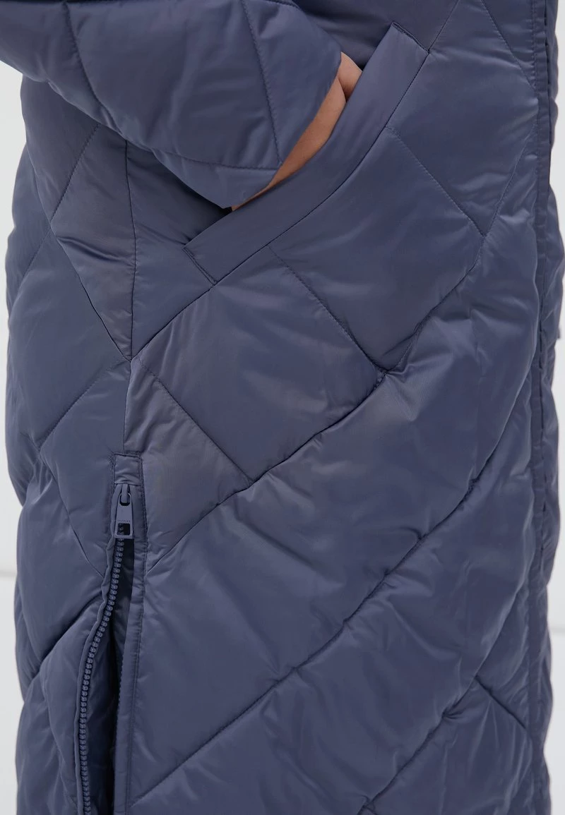 Finn Flare Damen Wintermantel - Dark Blue 8 Finn Flare Damen Wintermantel - Dark Blue – Bild 6