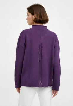 Finn Flare Damen Strickpullover - Violet 10 Finn Flare Damen Strickpullover - Violet -Finn Flare Verkaufsladen 99e249a868e14ca9927f907753a65096