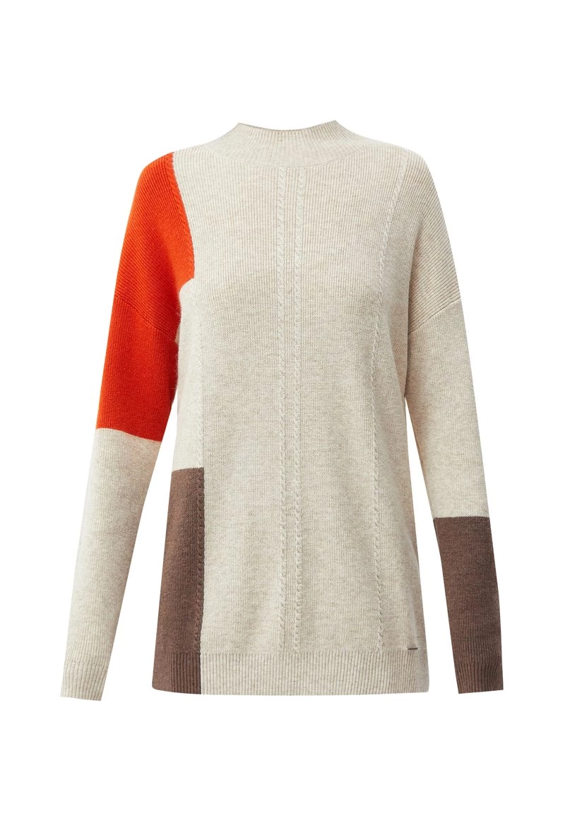 Finn Flare Damen Strickpullover - Beige 9 Finn Flare Damen Strickpullover - Beige – Bild 7