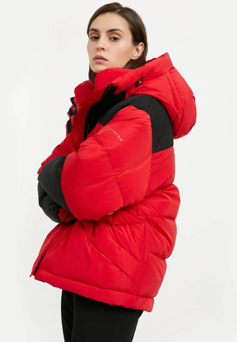 Finn Flare Damen Daunenjacke - Red 6 Finn Flare Damen Daunenjacke - Red – Bild 4