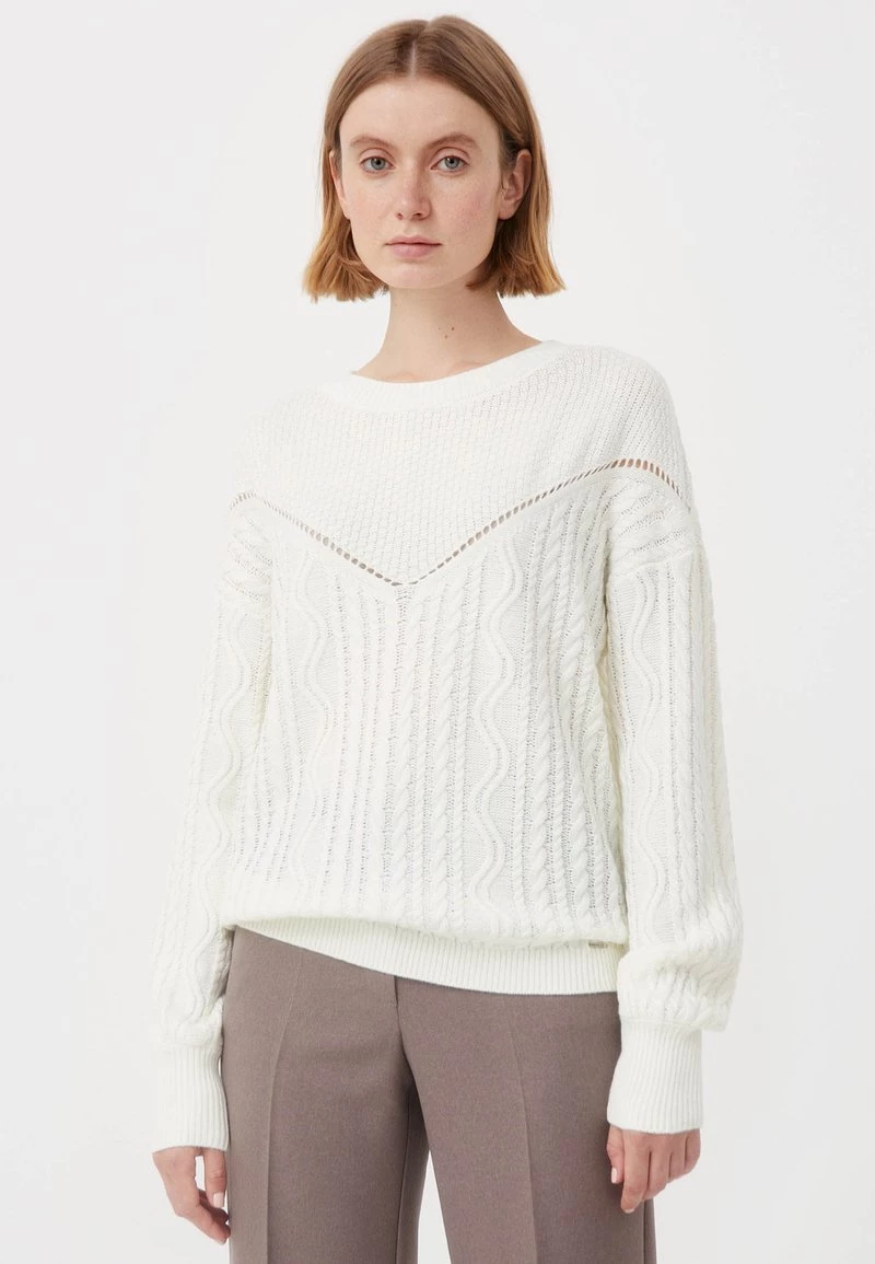 Finn Flare Strickpullover - Beige | Damen 3 Finn Flare Strickpullover - Beige | Damen