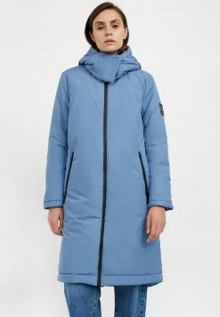 Finn Flare Damen Wintermantel - Light Blue
