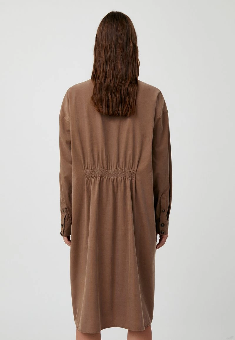 Finn Flare Blusenkleid - Dark Beige | Damen 5 Finn Flare Blusenkleid - Dark Beige | Damen – Bild 3