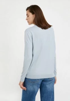 Finn Flare Damen Strickpullover - Light Blue -Finn Flare Verkaufsladen 9b174c7314b842c2a5a0d07b28e69f8d