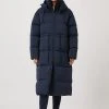 Finn Flare Damen Daunenmantel - Dark Blue -Finn Flare Verkaufsladen 9c1b30e8bb6d4fb88ee1c87bf02bd926