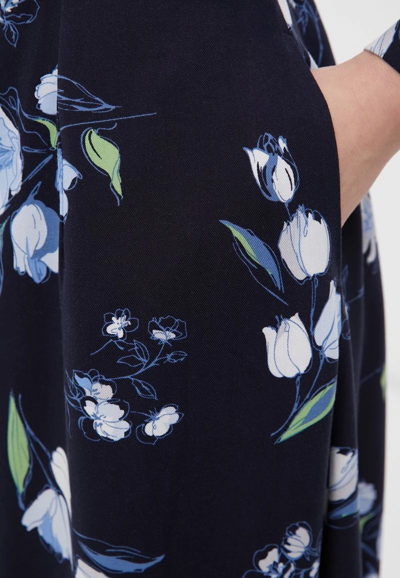 Finn Flare Damen Blusenkleid - Dark Blue 8 Finn Flare Damen Blusenkleid - Dark Blue – Bild 6