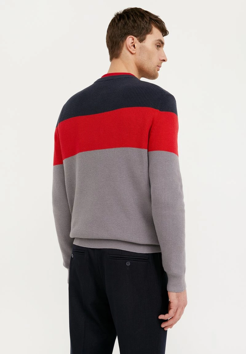 Finn Flare Herren Strickpullover - Grey 5 Finn Flare Herren Strickpullover - Grey – Bild 3