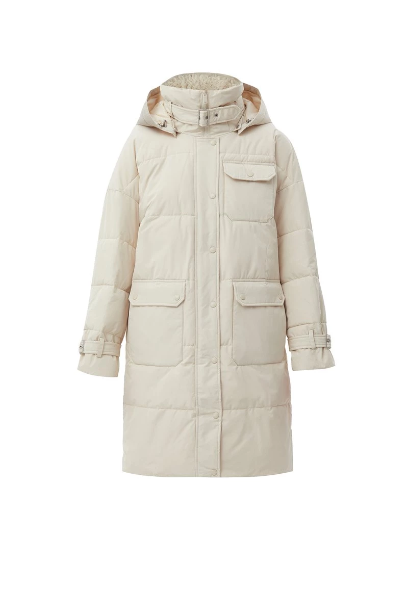 Finn Flare Damen Wintermantel - Beige 8 Finn Flare Damen Wintermantel - Beige – Bild 6