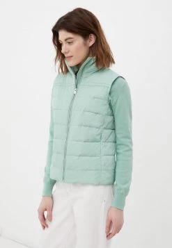 Finn Flare Damen STEPPWESTE - Weste - Green