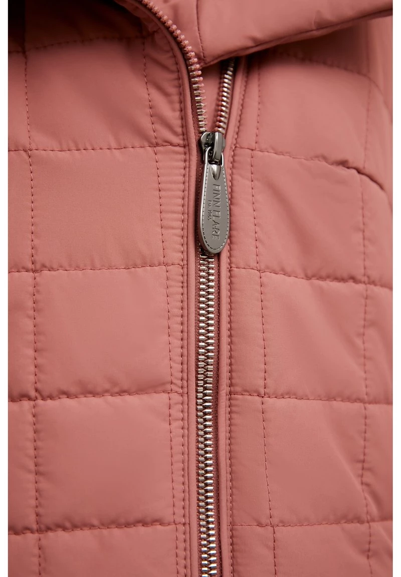 Finn Flare Damen Übergangsjacke - Dark Pink 7 Finn Flare Damen Übergangsjacke - Dark Pink – Bild 5