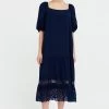 Finn Flare Damen Freizeitkleid - Dark Blue -Finn Flare Verkaufsladen 9e6c8236b1bc4bb1b5bb90ff35867a0c