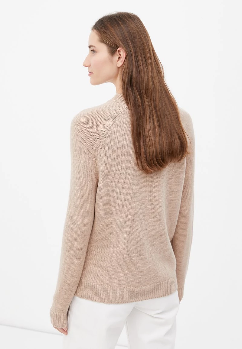 Finn Flare Damen Strickpullover - Beige 5 Finn Flare Damen Strickpullover - Beige – Bild 3