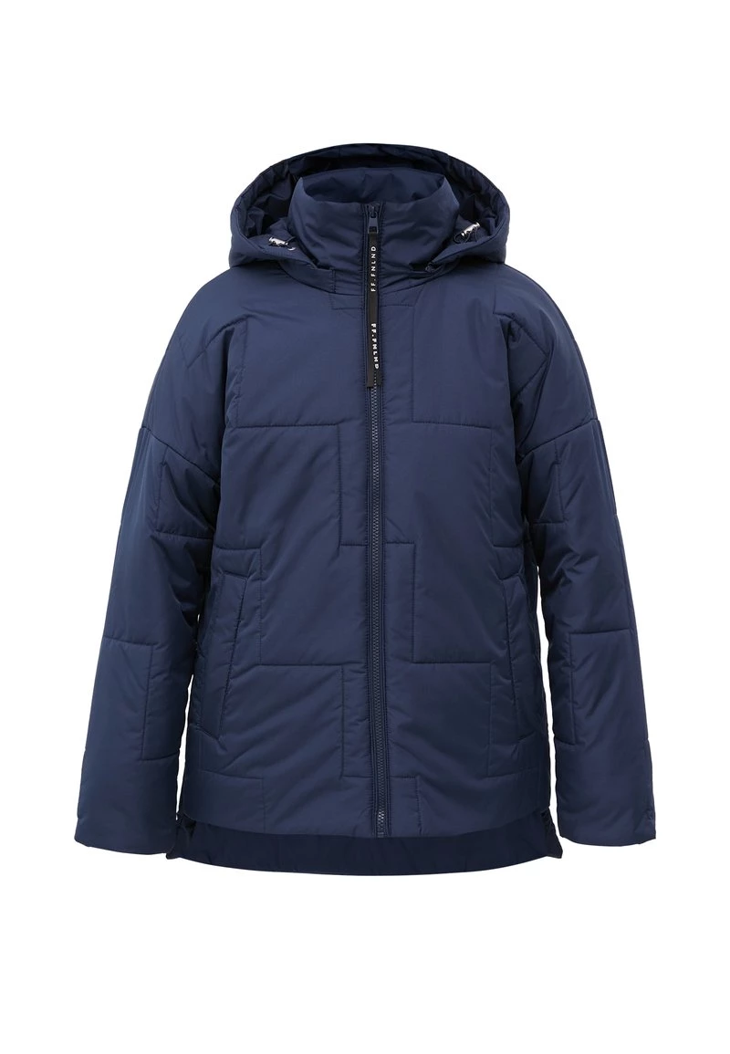 Finn Flare Damen Winterjacke - Dark Blue 9 Finn Flare Damen Winterjacke - Dark Blue – Bild 7