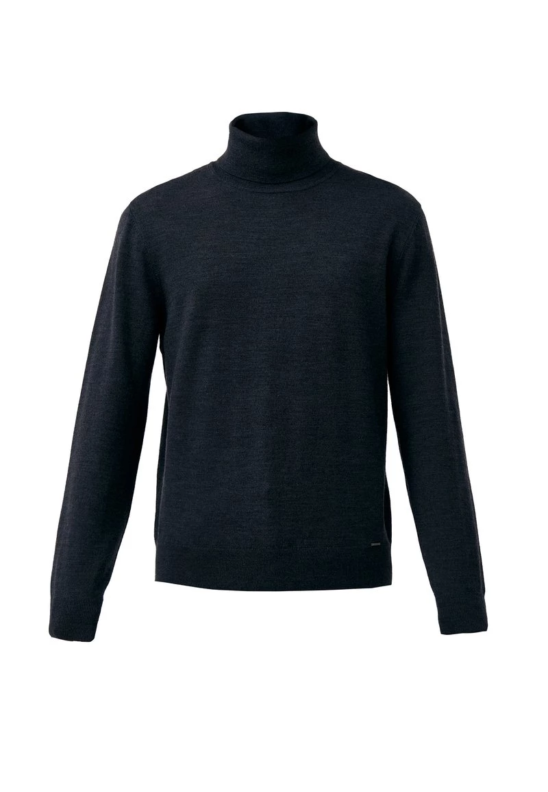 Finn Flare Herren Strickpullover - Dark Grey 9 Finn Flare Herren Strickpullover - Dark Grey – Bild 7