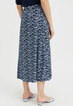 Finn Flare Damen Wickelrock - Dark Blue -Finn Flare Verkaufsladen a0172e8d545c405d9af57dcd136d13ed