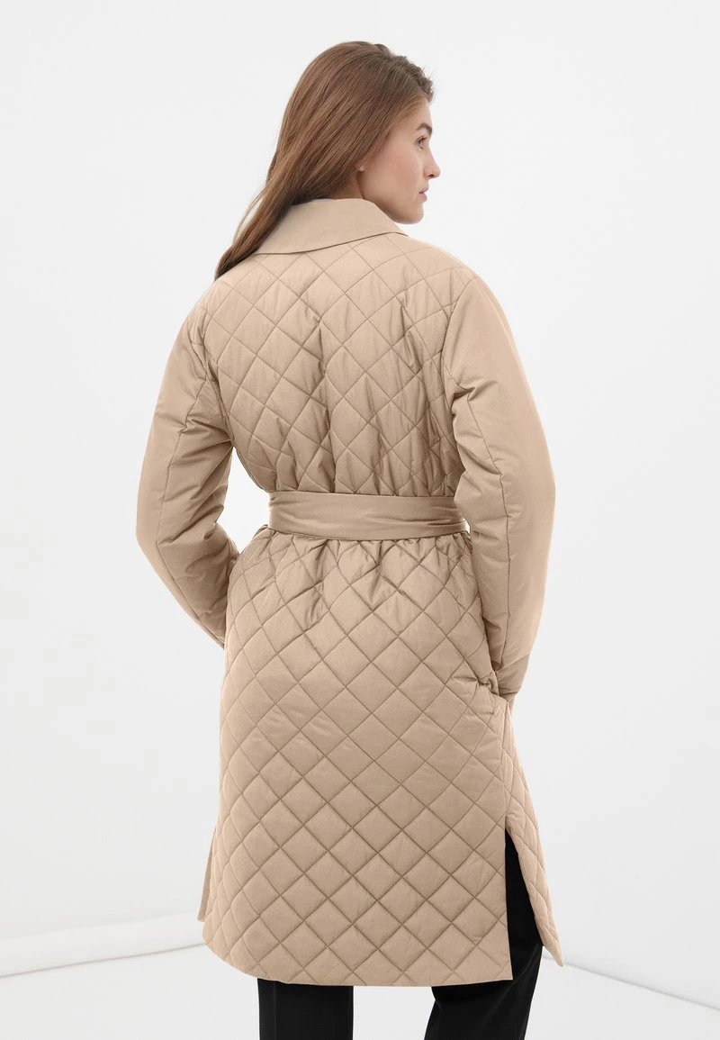 Finn Flare Damen Wintermantel - Beige 4 Finn Flare Damen Wintermantel - Beige – Bild 2