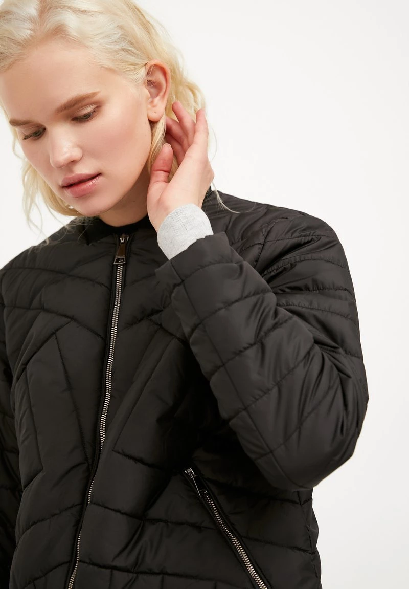 Finn Flare Damen Übergangsjacke - Black 7 Finn Flare Damen Übergangsjacke - Black – Bild 5