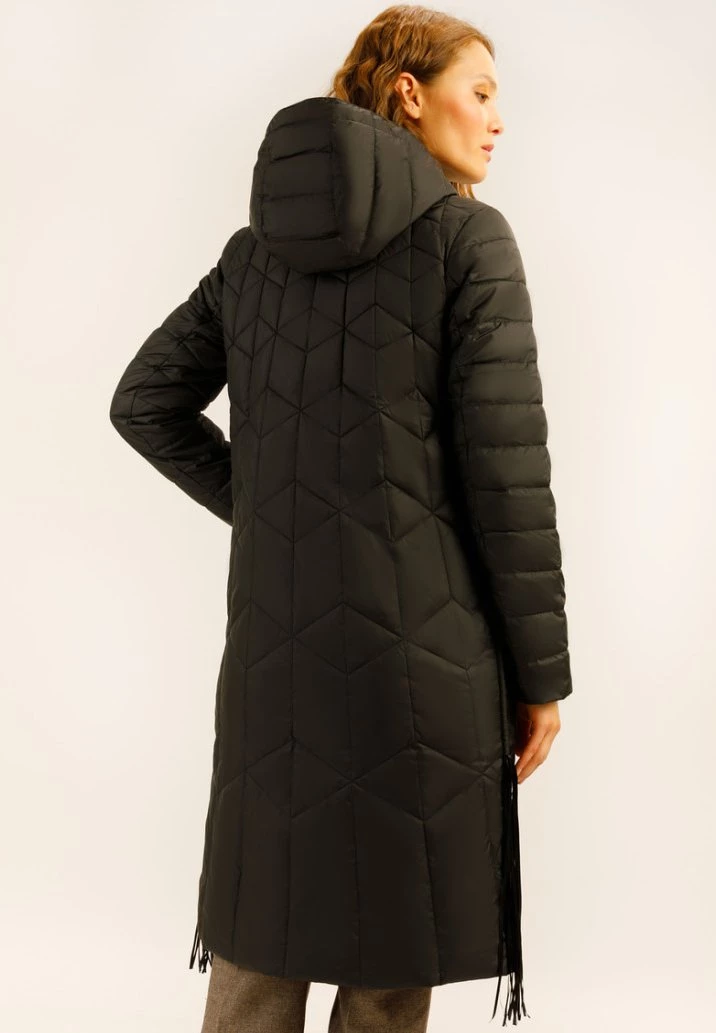 Finn Flare Damen MODISCHEN DESIGN - Wintermantel - Black 5 Finn Flare Damen MODISCHEN DESIGN - Wintermantel - Black – Bild 3