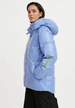 Finn Flare Damen Wintermantel - Blue -Finn Flare Verkaufsladen a0fdbcd0c665448c934f577412d4a5e6