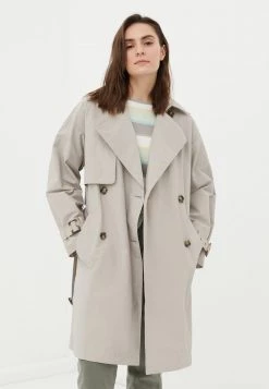 Finn Flare Trenchcoat - Grey | Damen